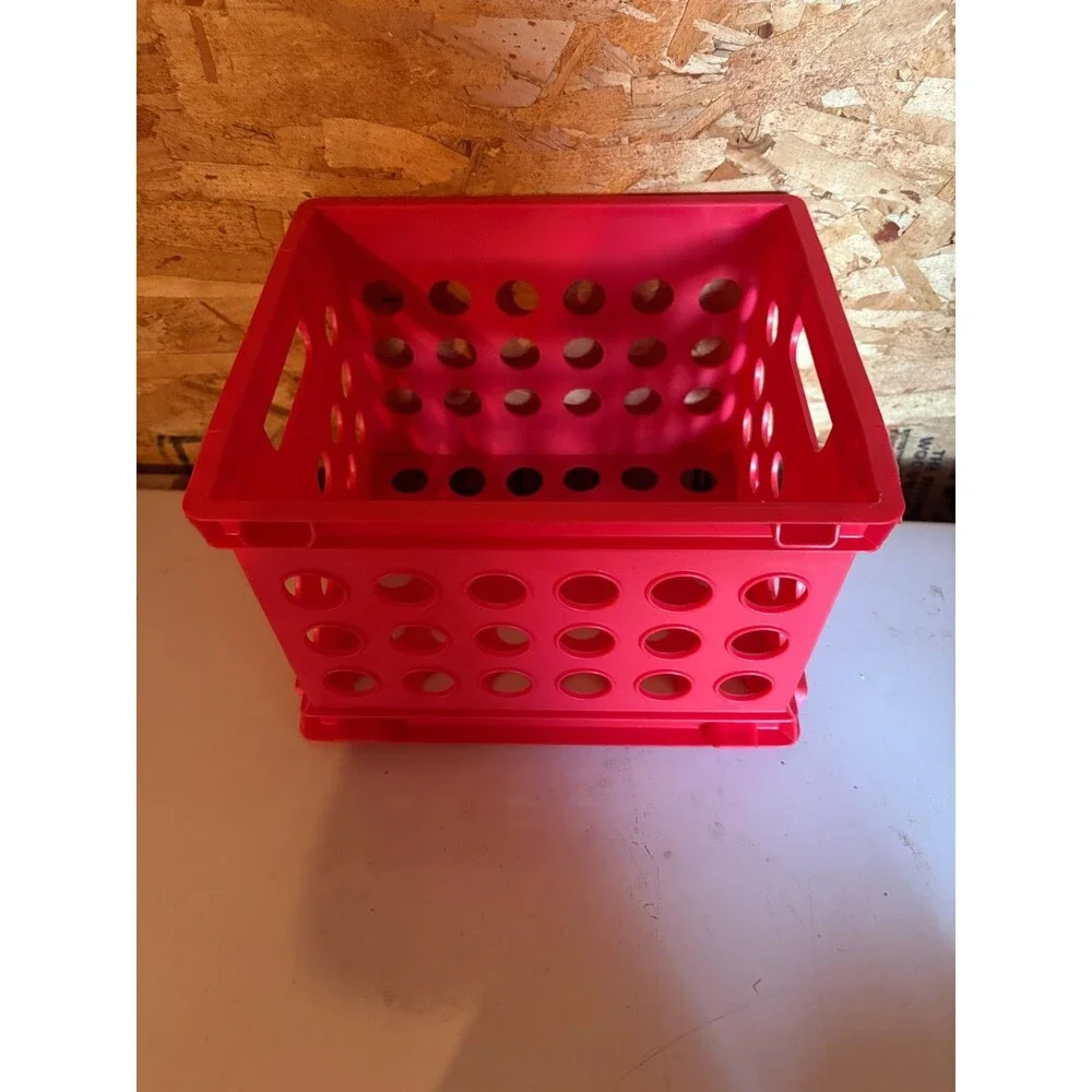Plastic Storage Crate – Multiple Colors & Sizes – Clean, Durable, Ready to Use